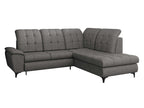Mirjan24 Ferulk Ecksofa mit Schlaffunktion und Bettkasten – L-Form Schlafsofa 4-Sitzer Wohnzimmer Couch Modern