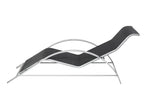 Elegantes 3-teiliges Lounge-Set – 2 ergonomische S-förmige Sonnenliegen mit Beistelltisch