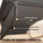 Luxuriöser Schaukelstuhl mit Extra Dickem Kissen – Ergonomischer Komfort & Sanfte Schaukelfunktion – Für Innen- & Außenbereich – 101 cm